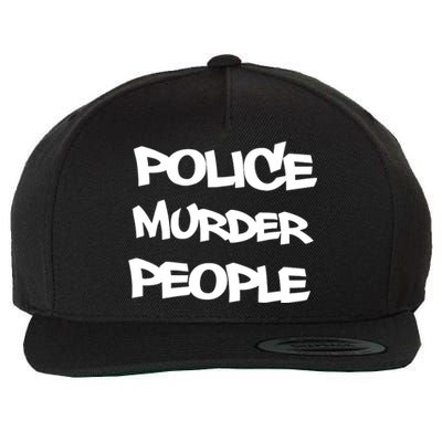 Shellyne Rodriguez Wearing Police Murder People Wool Snapback Cap