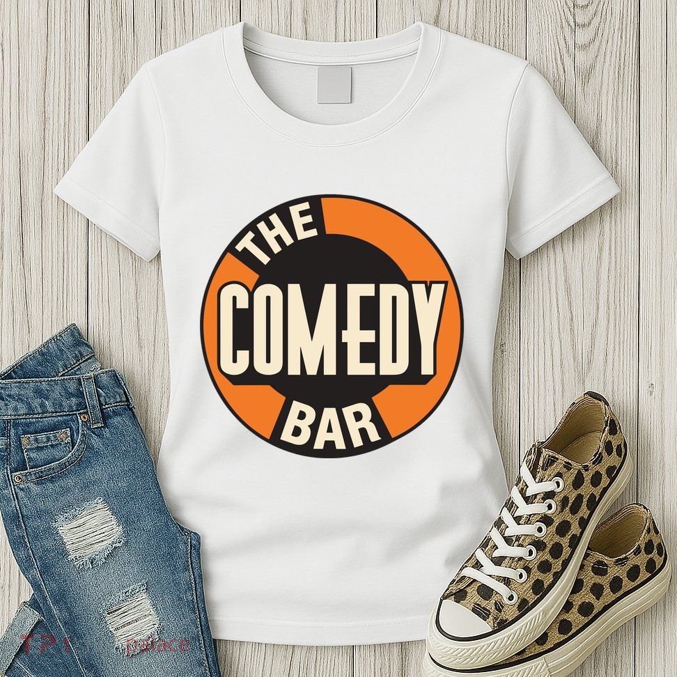 Sam Ramsdell Wearing The Comedy Bar Women's T-Shirt