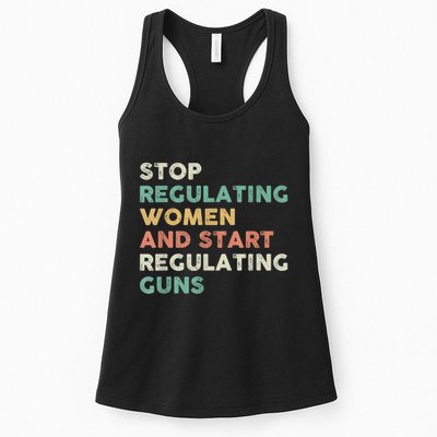 Stop Regulating Women And Start Regulating Guns Gun Control Women's Rights Womens Tank Top