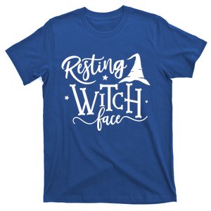 Salem Resting Witch Face Halloween Gift T-Shirt