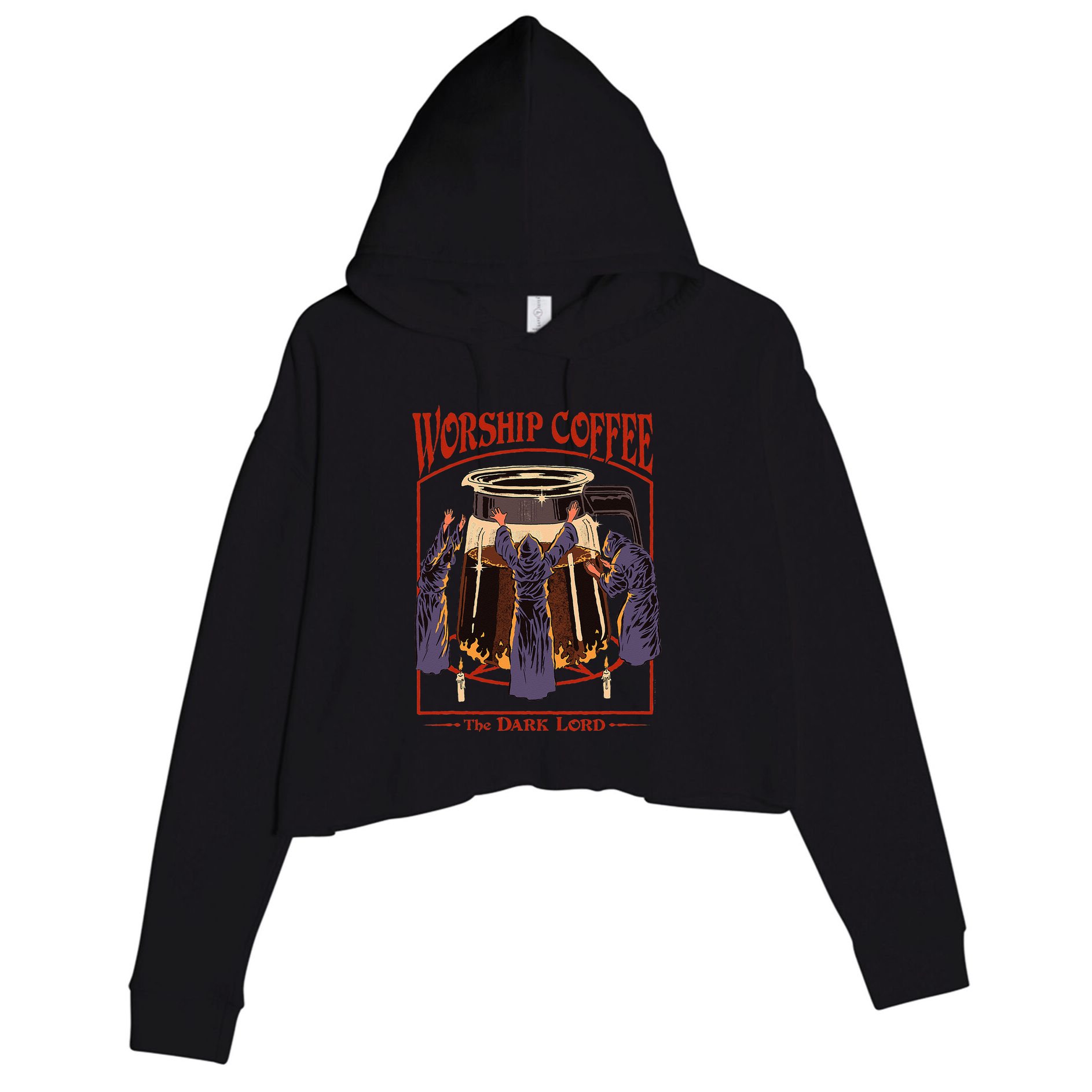 Steven Rhodes Worship Coffee Crop Fleece Hoodie