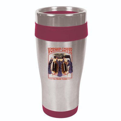 Steven Rhodes Worship Coffee 16oz Travel Tumbler