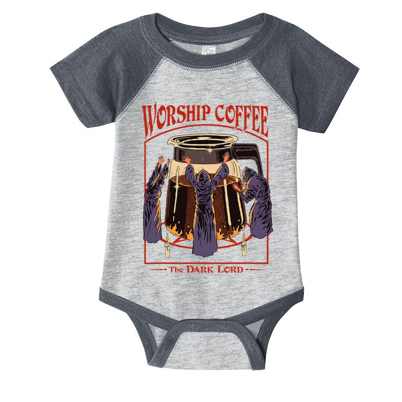 Steven Rhodes Worship Coffee Infant Baby Jersey Bodysuit