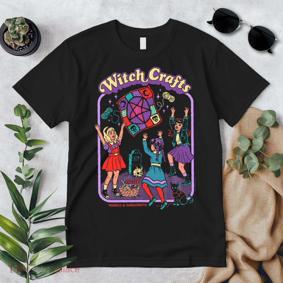 Steven Rhodes Witch Crafts Hobbies & Handicrafts Dark Humor Premium T-Shirt