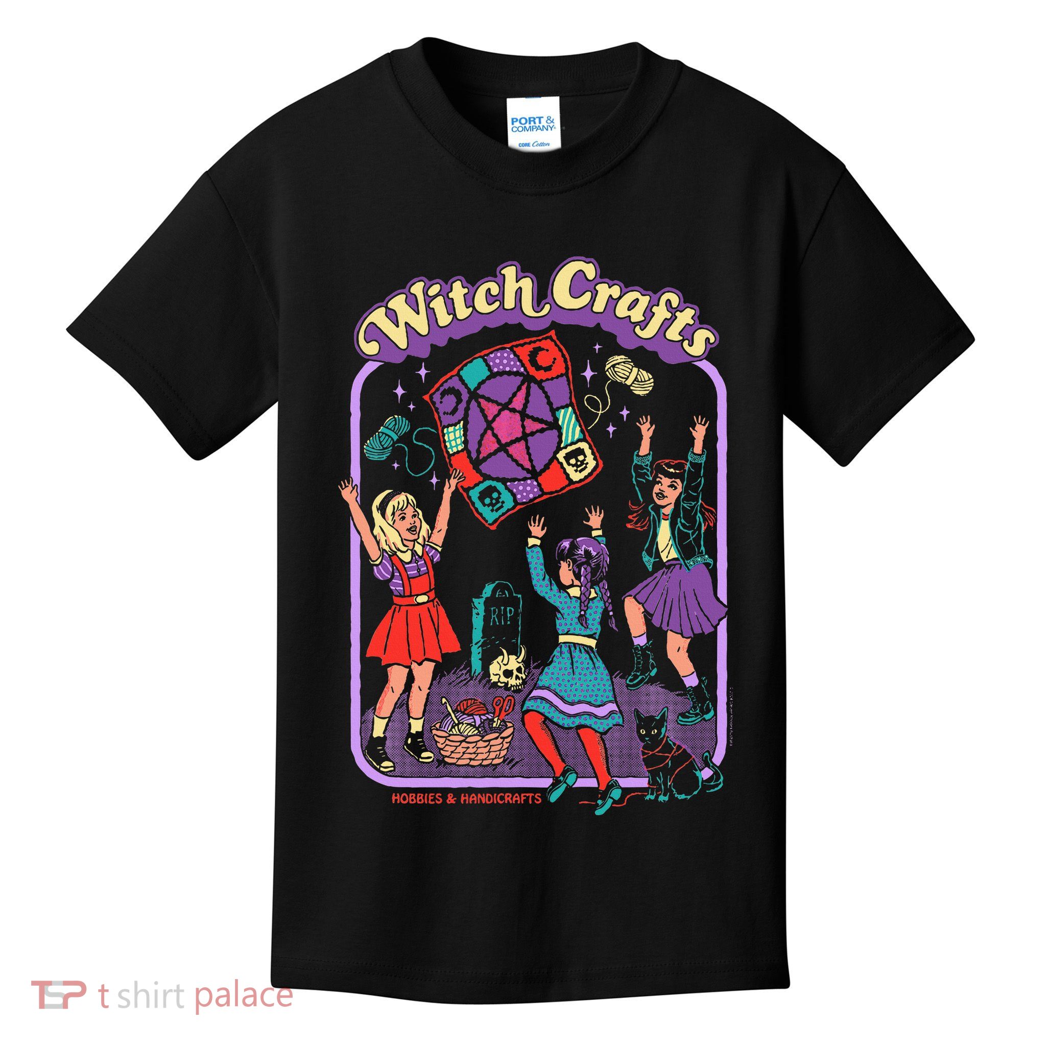Steven Rhodes Witch Crafts Hobbies & Handicrafts Dark Humor Kids T-Shirt