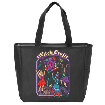 Steven Rhodes Witch Crafts Hobbies & Handicrafts Dark Humor Zip Tote Bag