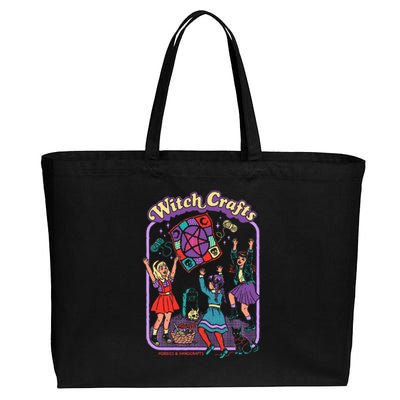 Steven Rhodes Witch Crafts Hobbies & Handicrafts Dark Humor Cotton Canvas Jumbo Tote