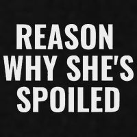 Spoiled Reason Why SheS Spoiled Funny Matching Couples Ladies PosiCharge Tri-Blend Wicking Tank