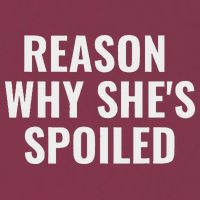 Spoiled Reason Why SheS Spoiled Funny Matching Couples 16oz Travel Tumbler