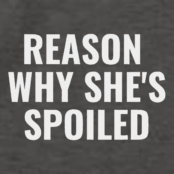 Spoiled Reason Why SheS Spoiled Funny Matching Couples Vector Backpack