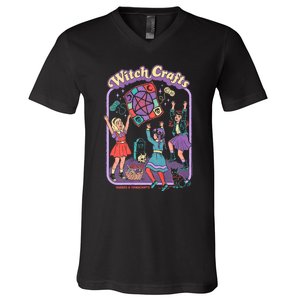 Steven Rhodes Witch Crafts Hobbies & Handicrafts Dark Humor V-Neck T-Shirt