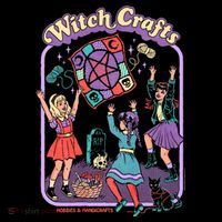 Steven Rhodes Witch Crafts Hobbies & Handicrafts Dark Humor Premium T-Shirt