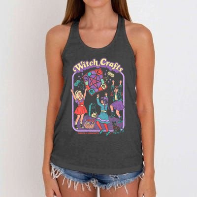 Steven Rhodes Witch Crafts Hobbies & Handicrafts Dark Humor Women's Knotted Racerback Tank