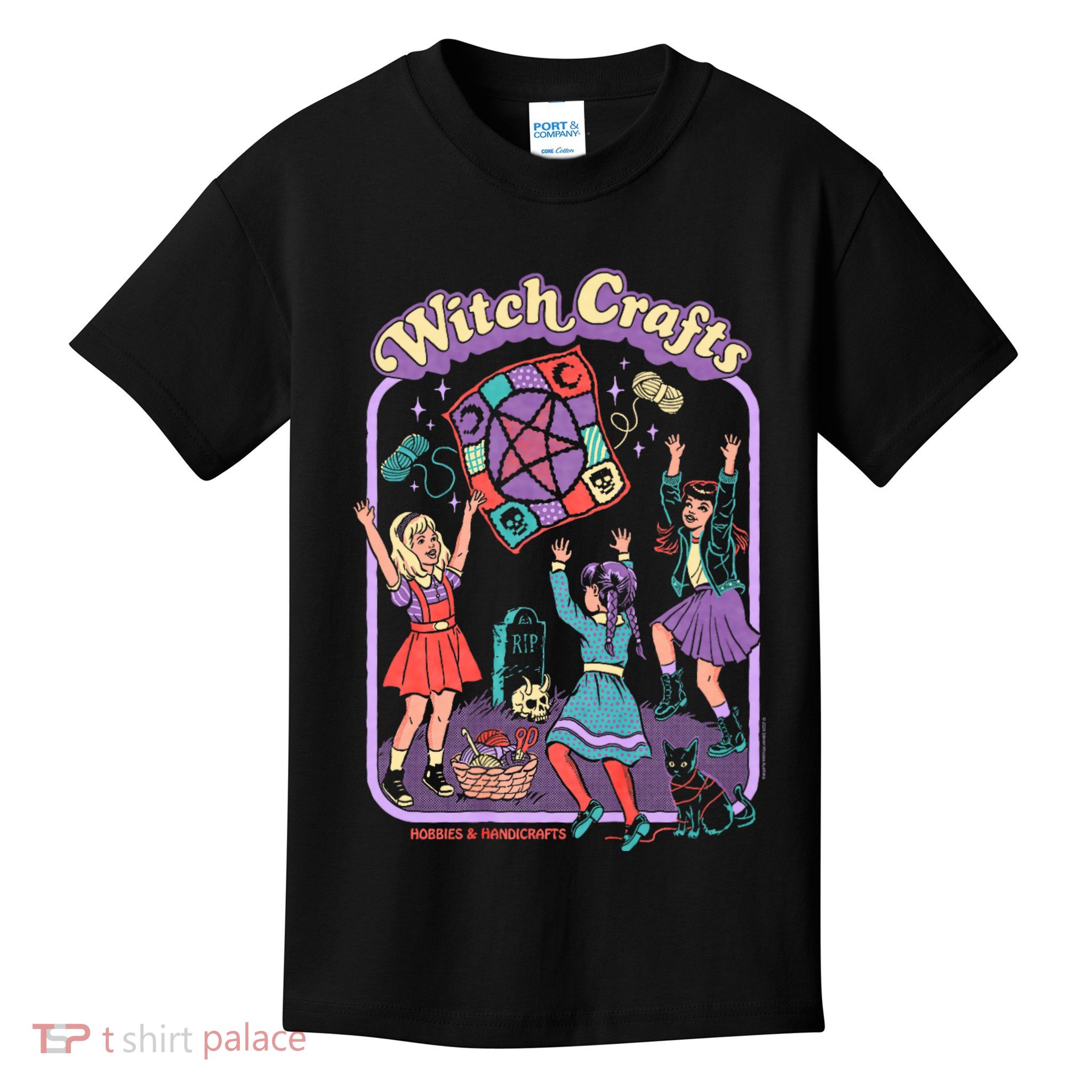 Steven Rhodes Witch Crafts Hobbies & Handicrafts Dark Humor Kids T-Shirt