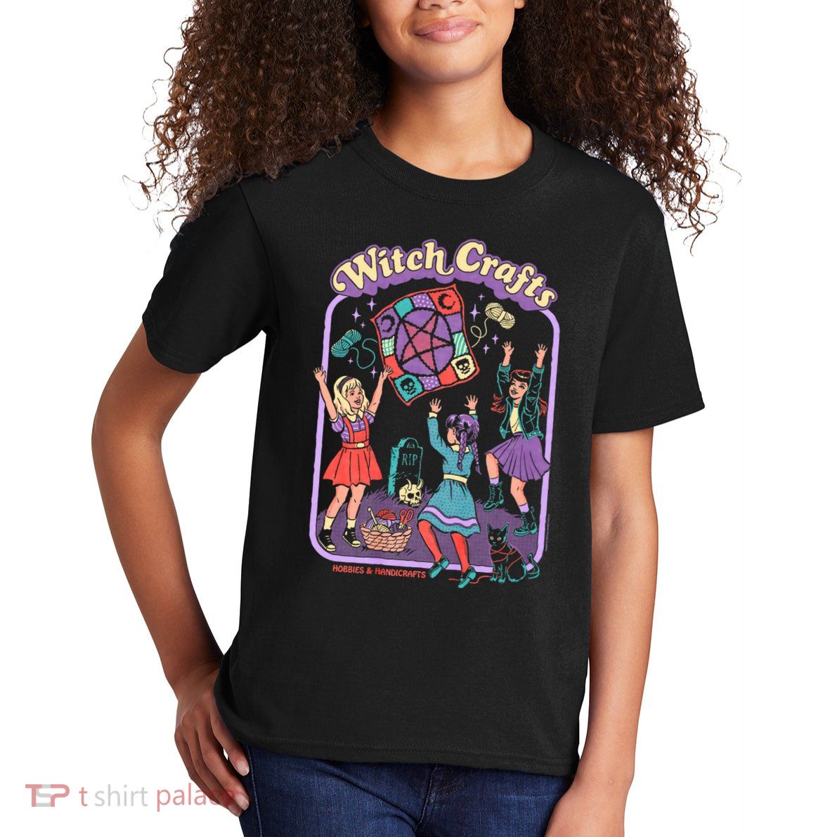 Steven Rhodes Witch Crafts Hobbies & Handicrafts Dark Humor Kids T-Shirt