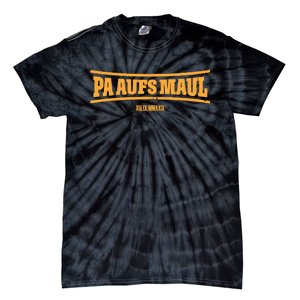 Stefan Raab Wearing Pa Aufs Maul Tie-Dye T-Shirt