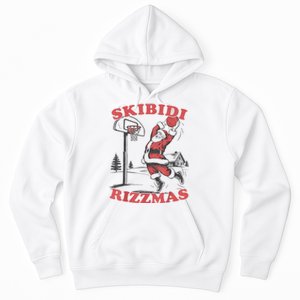 S.K.I.B.I.D.I Riz Zmas Christmas Riz Z Santa Claus Basketball Hoodie