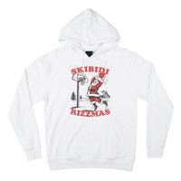 S.K.I.B.I.D.I Riz Zmas Christmas Riz Z Santa Claus Basketball Hoodie