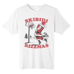 S.K.I.B.I.D.I Riz Zmas Christmas Riz Z Santa Claus Basketball Tall Fusion ChromaSoft Performance T-Shirt