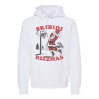 S.K.I.B.I.D.I Riz Zmas Christmas Riz Z Santa Claus Basketball Premium Hoodie