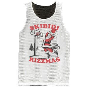 S.K.I.B.I.D.I Riz Zmas Christmas Riz Z Santa Claus Basketball Mesh Reversible Basketball Jersey Tank