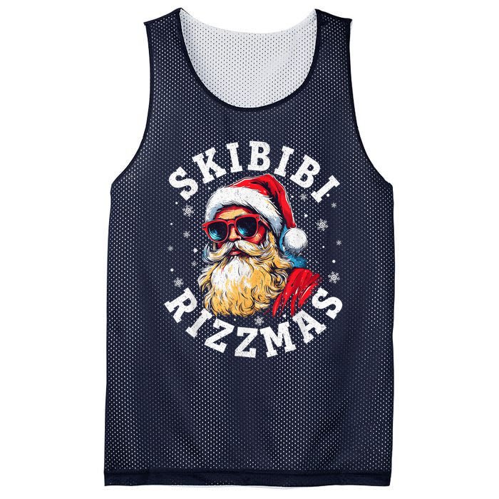 S.K.I.B.I.D.I Riz Zmas Christmas Riz Z Santa Claus Charisma B.O.Y.S M.E.N Mesh Reversible Basketball Jersey Tank