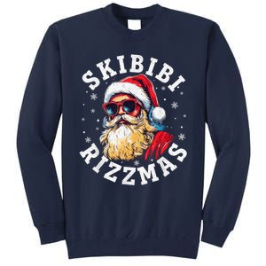 S.K.I.B.I.D.I Riz Zmas Christmas Riz Z Santa Claus Charisma B.O.Y.S M.E.N Tall Sweatshirt