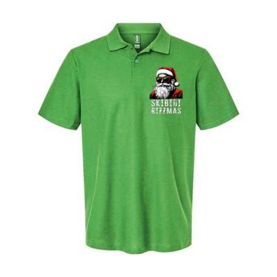 S.K.I.B.I.D.I Riz Zmas Christmas Riz Z Santa Claus Charisma K.I.D. Cool Softstyle Adult Sport Polo