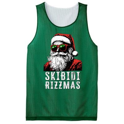 S.K.I.B.I.D.I Riz Zmas Christmas Riz Z Santa Claus Charisma K.I.D. Cool Mesh Reversible Basketball Jersey Tank