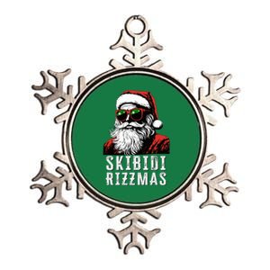 S.K.I.B.I.D.I Riz Zmas Christmas Riz Z Santa Claus Charisma K.I.D. Cool Metallic Star Ornament