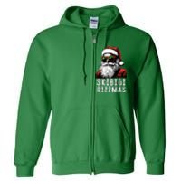 S.K.I.B.I.D.I Riz Zmas Christmas Riz Z Santa Claus Charisma K.I.D. Cool Full Zip Hoodie