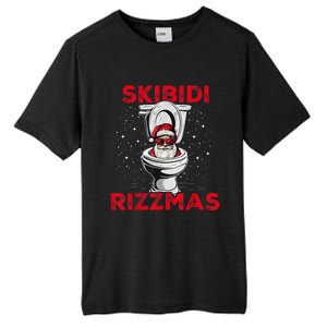 S.K.I.B.I.D.I Riz Zmas Christmas Riz Z Santa Claus Funny Tall Fusion ChromaSoft Performance T-Shirt