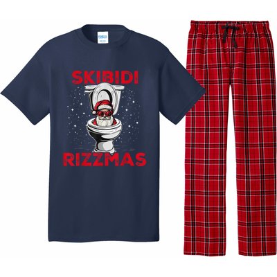 S.K.I.B.I.D.I Riz Zmas Christmas Riz Z Santa Claus Funny Pajama Set