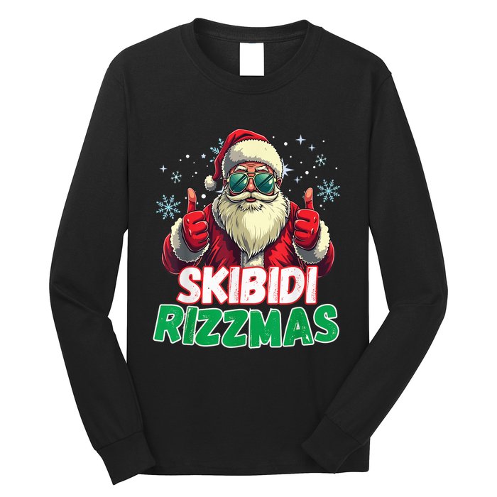 S.K.I.B.I.D.I Riz Zmas Christmas Riz Z Santa Claus Charisma K.I.D. Cool Long Sleeve Shirt