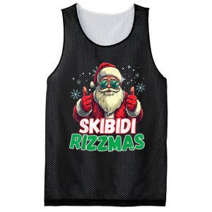 S.K.I.B.I.D.I Riz Zmas Christmas Riz Z Santa Claus Charisma K.I.D. Cool Mesh Reversible Basketball Jersey Tank