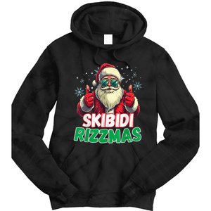 S.K.I.B.I.D.I Riz Zmas Christmas Riz Z Santa Claus Charisma K.I.D. Cool Tie Dye Hoodie