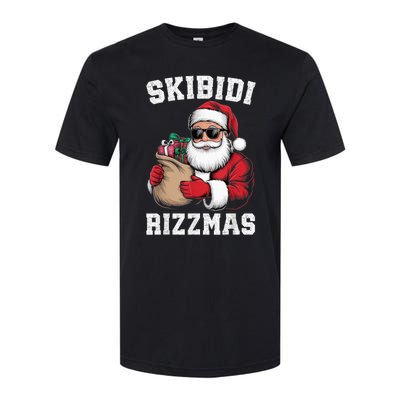 S.K.I.B.I.D.I Riz Z Mas Christmas Rizz Santa Claus Funny Xmas Softstyle CVC T-Shirt