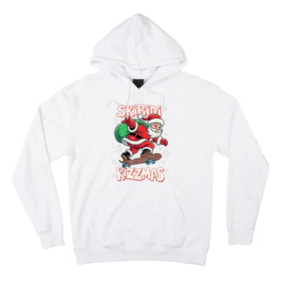 S.K.I.B.I.D.I Riz Z Mas Christmas Rizz Santa Claus Funny Xmas Hoodie