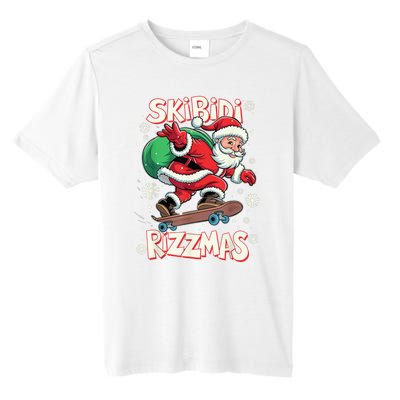 S.K.I.B.I.D.I Riz Z Mas Christmas Rizz Santa Claus Funny Xmas Tall Fusion ChromaSoft Performance T-Shirt