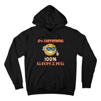 Snazzy Seagull 0 Listening 100 Gaming Hoodie