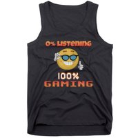 Snazzy Seagull 0 Listening 100 Gaming Tank Top