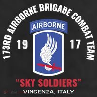 Sky Soldiers 173rd Airborne Combat Team Gift Cool Comfort Performance Bucket Hat