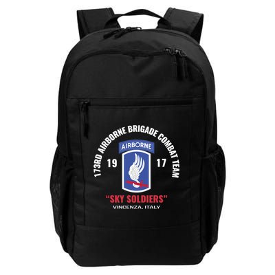 Sky Soldiers 173rd Airborne Combat Team Gift Backpack
