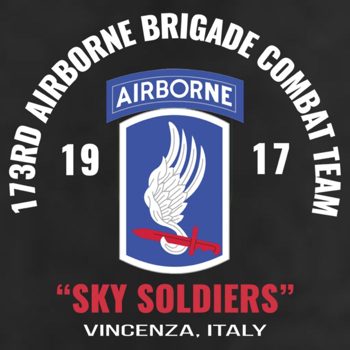 Sky Soldiers 173rd Airborne Combat Team Gift Beanie