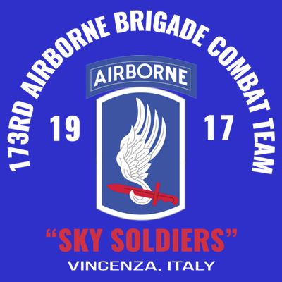 Sky Soldiers 173rd Airborne Combat Team Gift T-Shirt