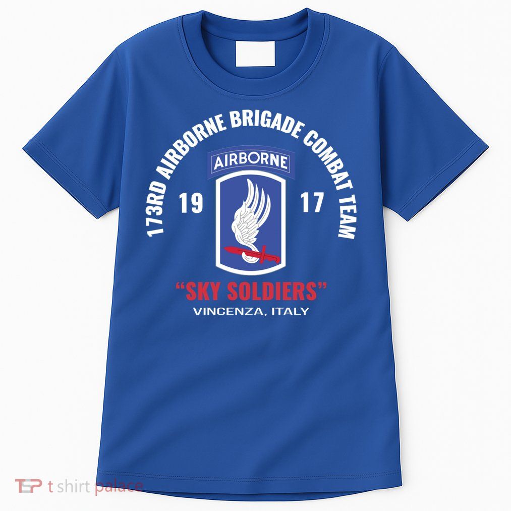 Sky Soldiers 173rd Airborne Combat Team Gift Tall T-Shirt