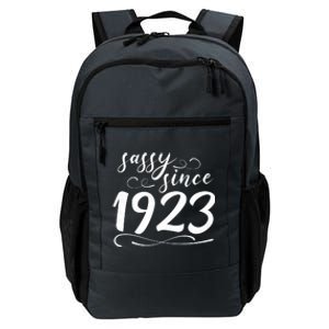 Sassy Since 1923 Birthday 100th Birthday Daily Commute Backpack