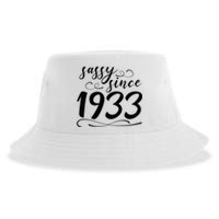 Sassy Since 1933 Birthday 90th Birthday Sustainable Bucket Hat