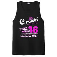 Sweet Sixteen 16th Cruising Into A Birthday Trip Fuchsia PosiCharge Competitor Tank