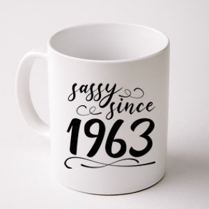 Sassy Since 1963 Birthday 60th Birthday Coffee Mug